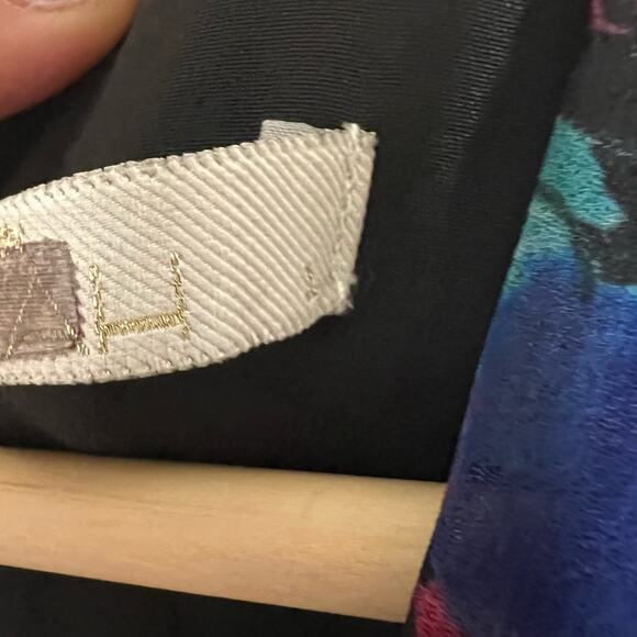 La Maison Talulah Sweet Talk Floral Print Pleated V-Neck Chiffon Mini Dress L - Picture 14 of 16